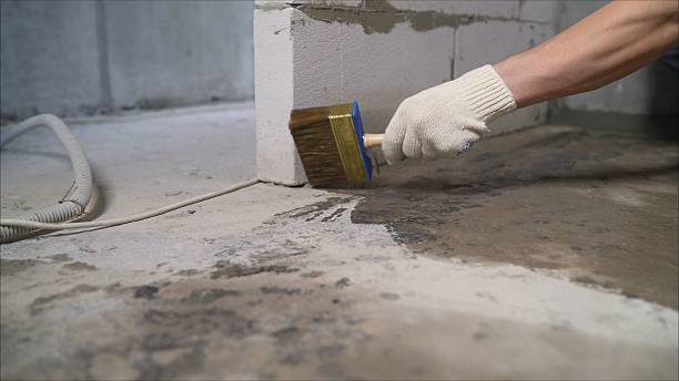 SJ Waterproofing Pros Crawl Space Encapsulation coverage map for West Newton, IN and surrounding area